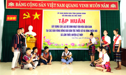 Đẩy mạnh thực hiện dự án 6 Chương trình MTQG 1719, phát huy giá trị văn hóa truyền thống tốt đẹp của các DTTS