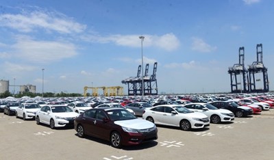 NĂM 2023, Nhập khẩu ô tô của Việt Nam giảm 32%