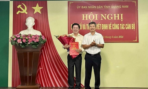 Ông Đặng Bá Dự giữ chức Giám đốc Sở Ngoại vụ tỉnh Quảng Nam