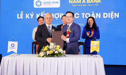 Nam A Bank đồng hành kiến tạo nền giáo dục trọng trách