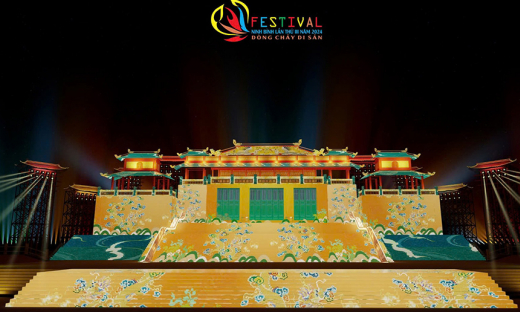 Quy mô sân khấu khai mạc Festival Ninh Bình lần thứ III năm 2024