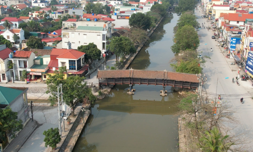 Ninh Bình: Ghé thăm cây cầu hơn trăm năm tuổi bắc qua sông Ân