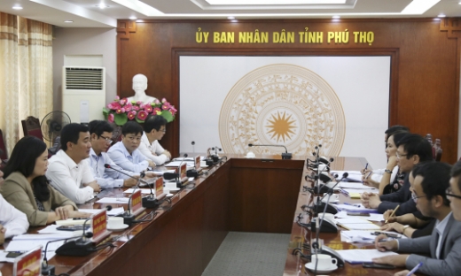 Đoàn công tác Hội Nhà báo Việt Nam làm việc tại tỉnh Phú Thọ