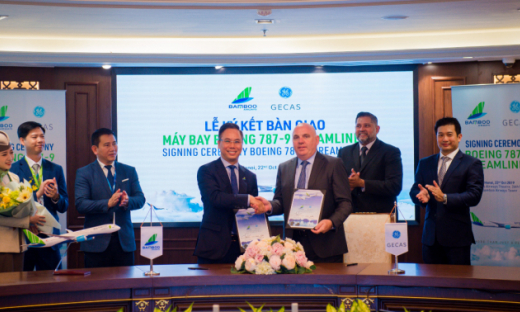 Bamboo Airways chính thức nhận bàn giao hai máy bay Boeing 787-9 Dreamliner