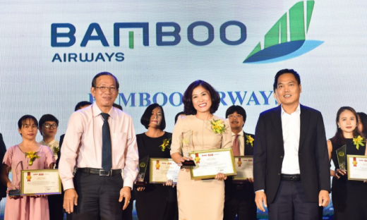 Bamboo Airways được bình chọn là “Hãng hàng không có dịch vụ tốt nhất”