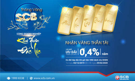 SCB triển khai chương trình ưu đãi lớn dành cho khách hàng tổ chức và doanh nghiệp