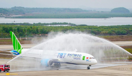 Bamboo Airways chính thức đón Boeing 787-9Dreamliner, trở thành hãng hàng không tư nhân Việt Nam đầu tiên khai thác máy bay thân rộng