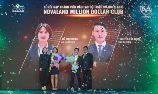 Novaland Million Dollar Club giới thiệu 2 thành viên đầu tiên