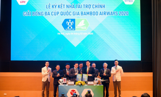 Bamboo Airways là nhà tài trợ chính Giải Cúp Quốc gia Bamboo Airways 2020 năm thứ hai liên tiếp