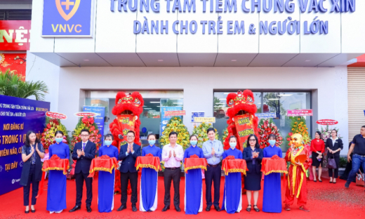 Khai trương 2 trung tâm tiêm chủng VNVC tại Long An và Vĩnh Phúc