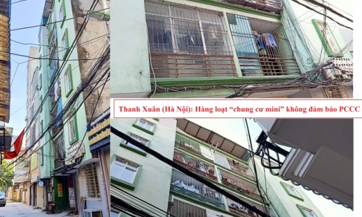 Thanh Xuân (Hà Nội): Hàng loạt chung cư mini không đảm bảo PCCC, tiềm ẩn nhiều nguy cơ cháy nổ