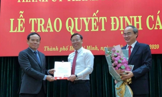 Thư ký Bí thư Thành ủy Nguyễn Thiện Nhân làm Chánh văn phòng Thành ủy TP HCM