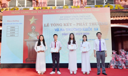 Ngôi trường có 100% học sinh đỗ đại học năm 2020 ở Thừa Thiên Huế