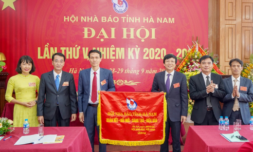 Đại hội Hội Nhà báo tỉnh Hà Nam lần thứ V, nhiệm kỳ 2020-2025