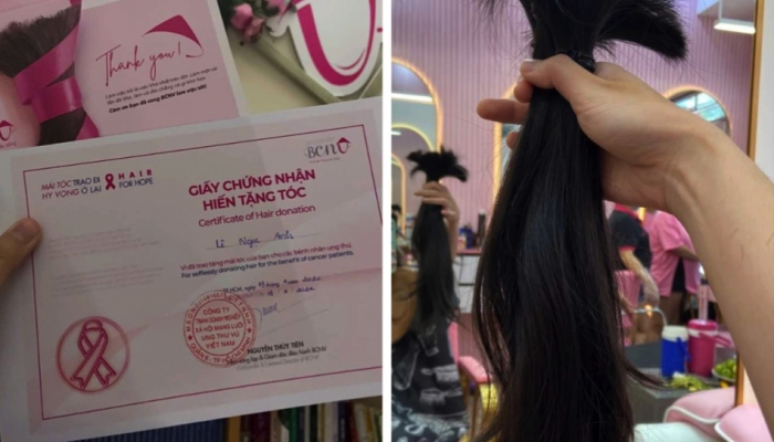 Mạng lưới ung thư vú Việt Nam trao tặng 50 bộ tóc giả cho bệnh nhân ung thư  Hà Tĩnh