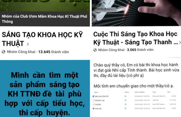 Sản phẩm sáng tạo khoa học kỹ thuật được bày bán tràn lan trên mạng xã hội