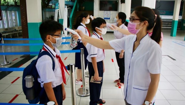 TP. HCM chính thức dừng khai báo y tế trong trường học