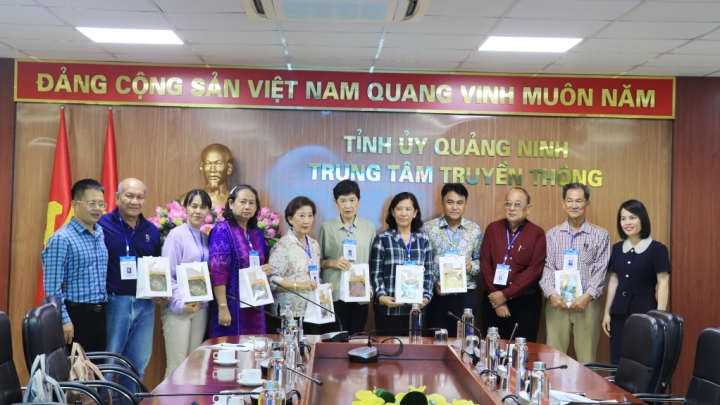 Hội Nhà báo tỉnh Quảng Ninh làm việc với Hiệp hội Truyền thông địa phương Thái Lan