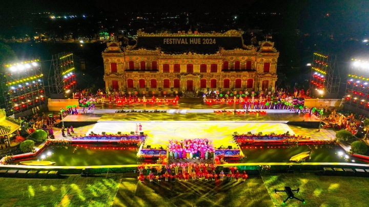 Cấm các thiết bị bay tại Đại Nội trong đêm khai mạc Festival Huế 2024