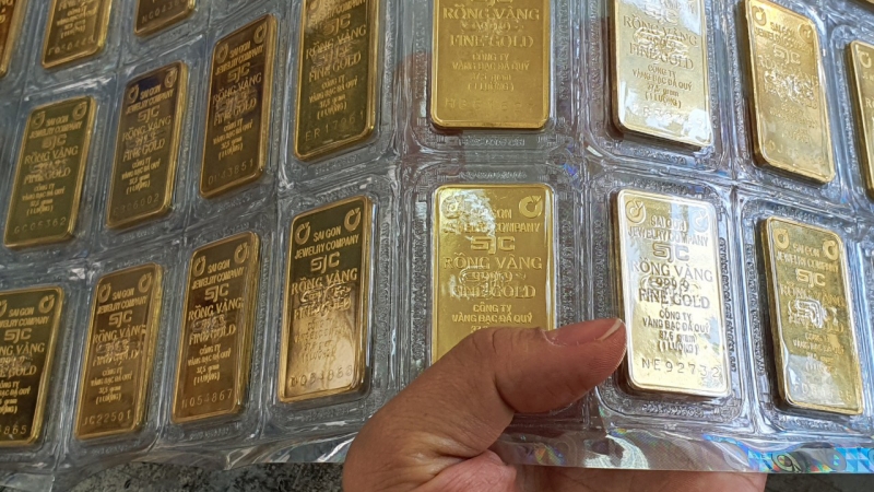 2 doanh nghiệp trúng thầu 3.400 lượng vàng SJC với giá cao nhất là 81,33 triệu đồng/lượng