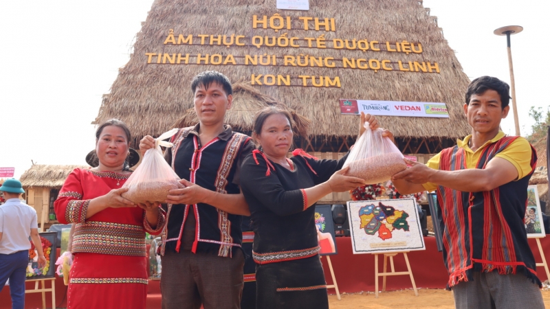 Kon Tum: Độc đáo hội thi giã gạo ngon nhất thế giới ở núi Ngọc Linh hùng vĩ