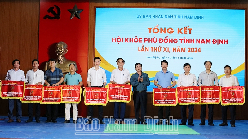 Hội khỏe Phù Đổng tỉnh Nam Định lần thứ XI năm 2024 đạt nhiều kết quả ấn tượng