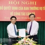 Trao quyết định bổ nhiệm Giám đốc Sở Tài chính Ninh Bình làm Phó chủ tịch HĐND tỉnh