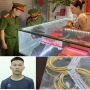 Bắt đối tượng cướp tiệm vàng ở Hà Tĩnh sau hơn 3 giờ gây án